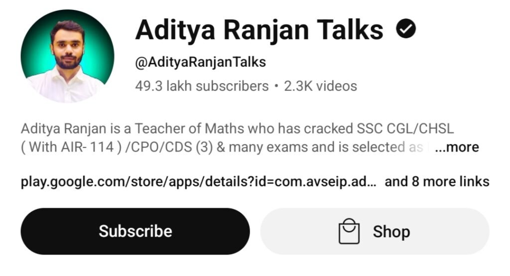 Aditya Ranjan